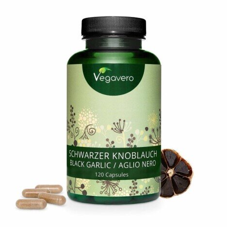 Vegavero Extract de usturoi negru 120 Capsule